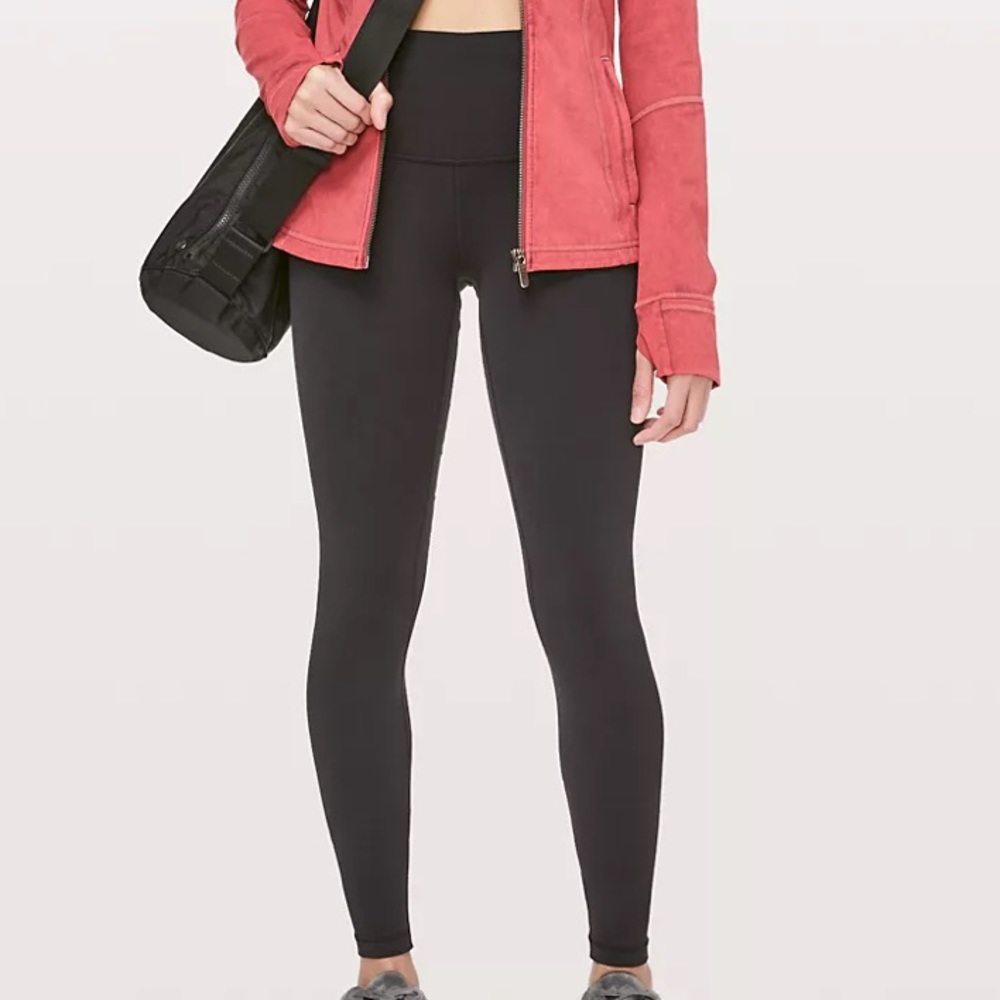 LULULEMON traditional black align 7/8 - Picture 4 of 4